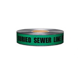 NMC DTGS Caution: Buried Sewer Line Below Defender Detectable Warning Tape